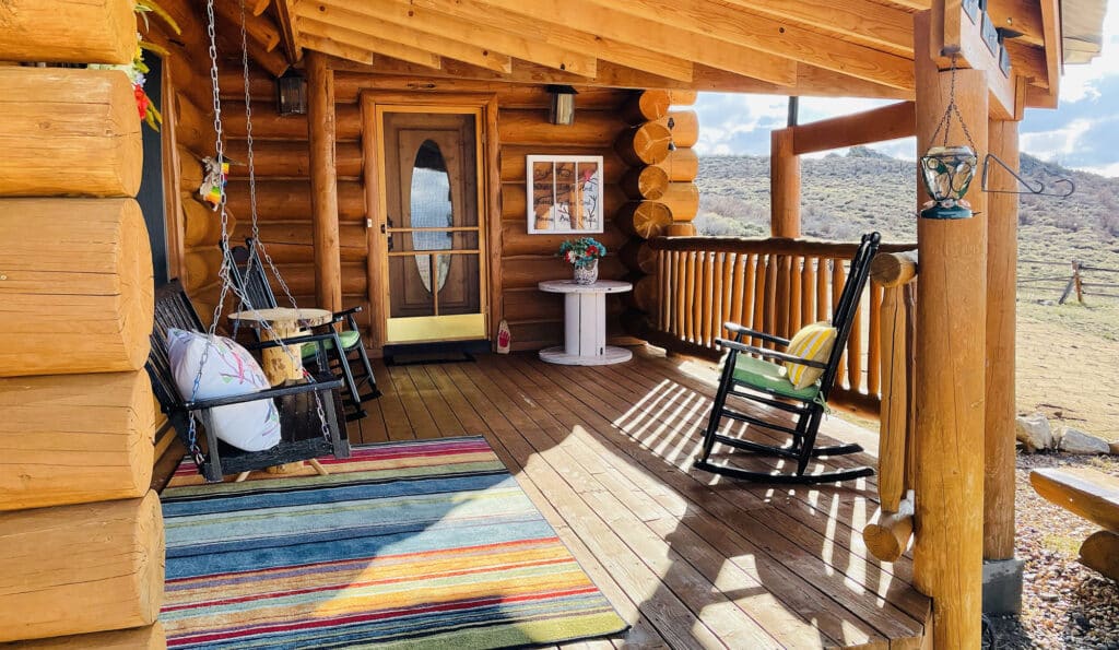 The deck at Sierra Madre