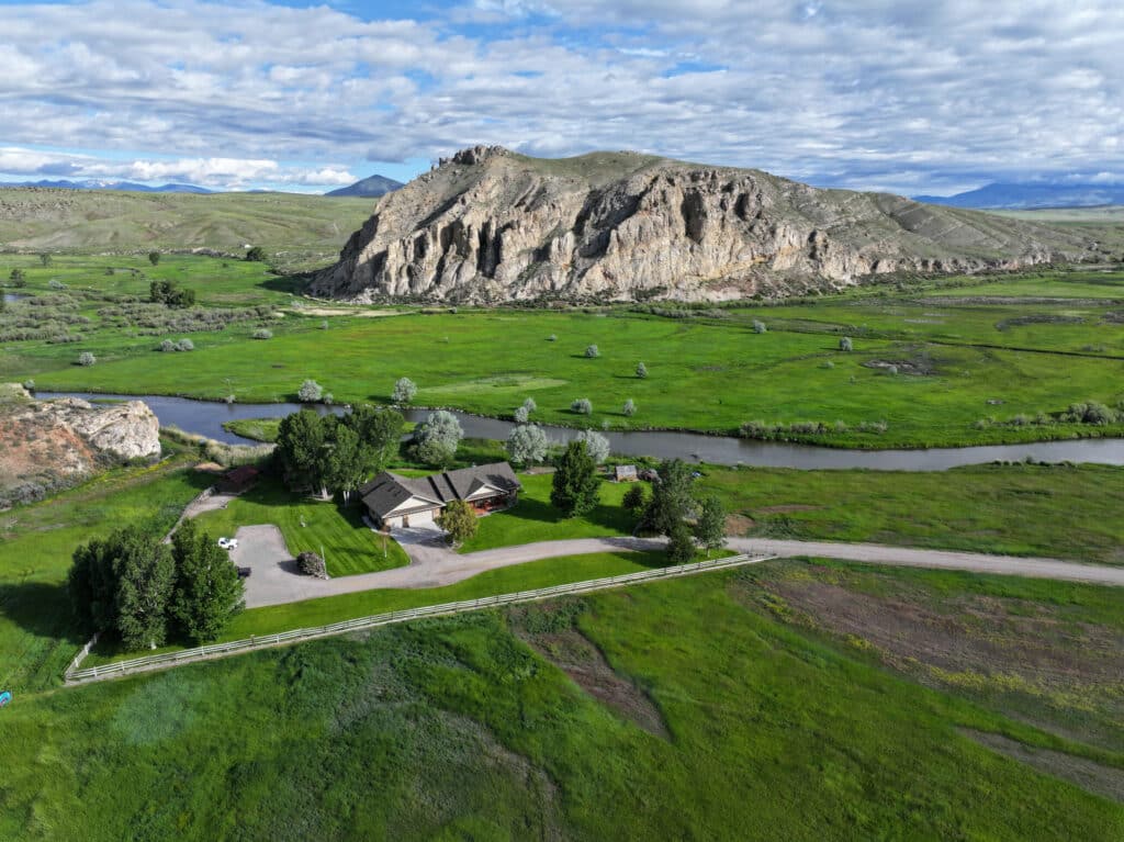 Beaver Head Rock Main Home Ariel View Beaver Head Rock Main Home Ariel View