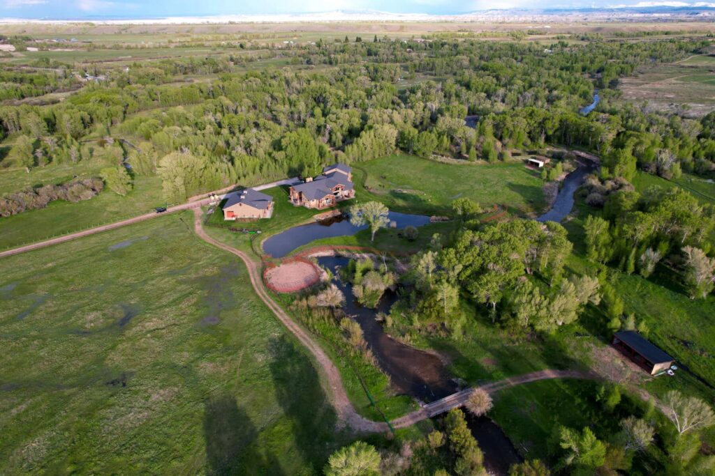 Private Estate on 102 Acres in Fort Bridger